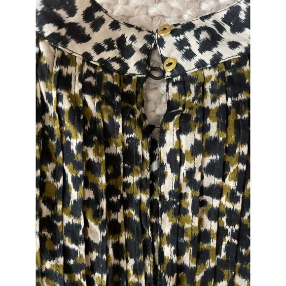 Ulla Johnson Amira Army Leopard Print Dress - Picture 8 of 10